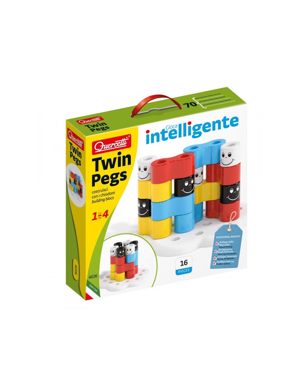 Quercetti - Twin Pegs - 2