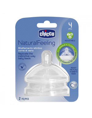 Tettarella Chicco NaturalFeeling 4m+Flusso Regolabile - 2