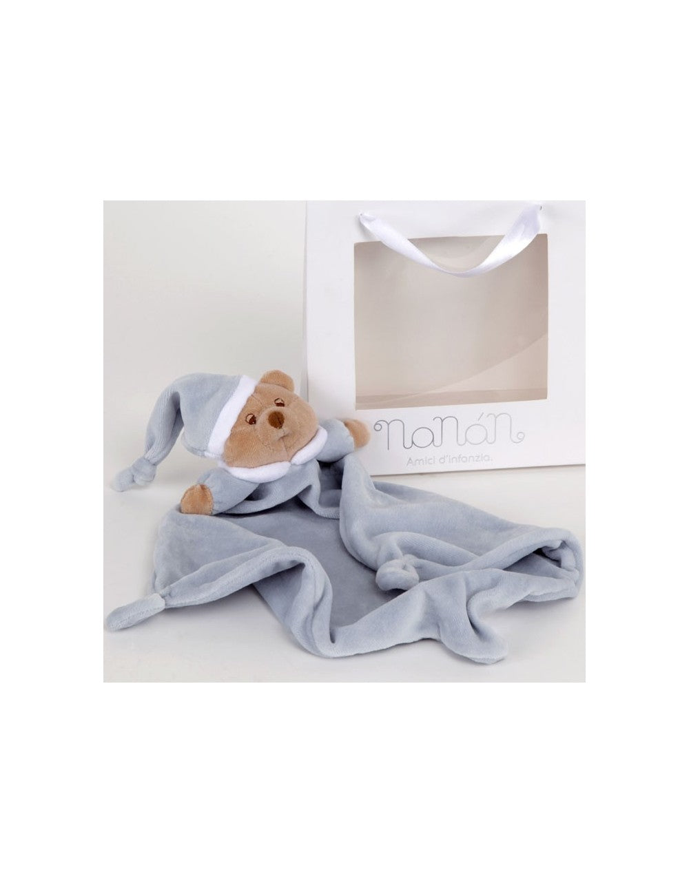 Doudou Puccio Azzurro Nanan