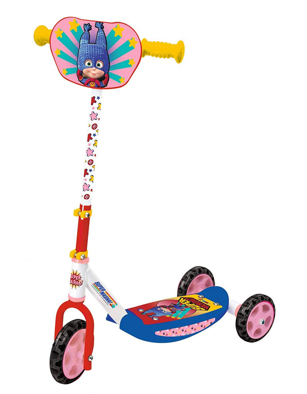 Monopattino a 3 Ruote Masha Multicolor