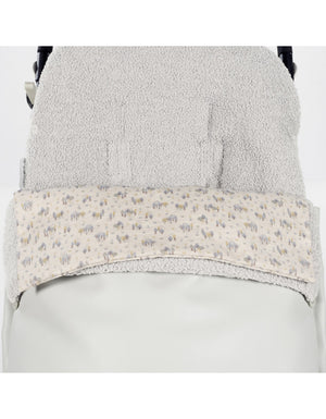 Sacca Passeggino in Similpelle Sherwood Grigio - 2