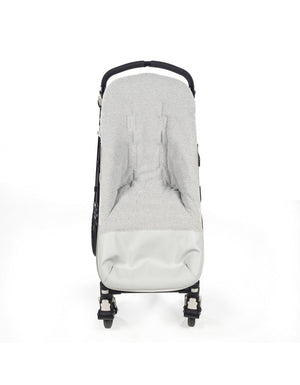Sacca Passeggino in Similpelle Sherwood Grigio - 3
