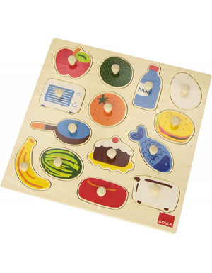 Puzzle in legno - Cibo