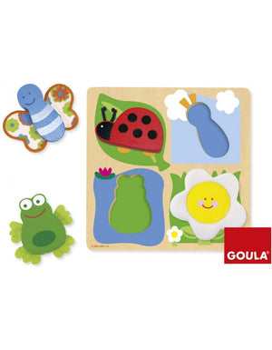 Puzzle in legno - Animali di Campagna