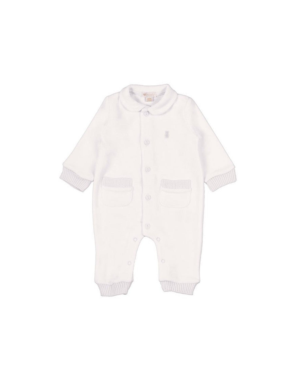Tutina con Taschine 6 Mesi - Panna