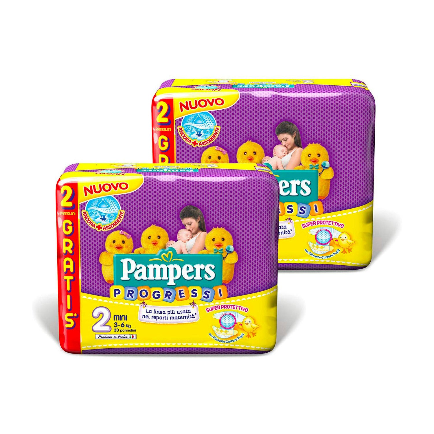 Pampers Progressi Mini - Taglia 2