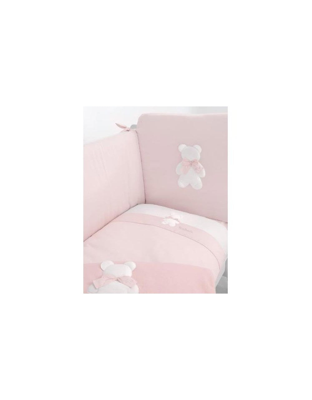 Piumone Nanan Sfilabile Fiocco Rosa