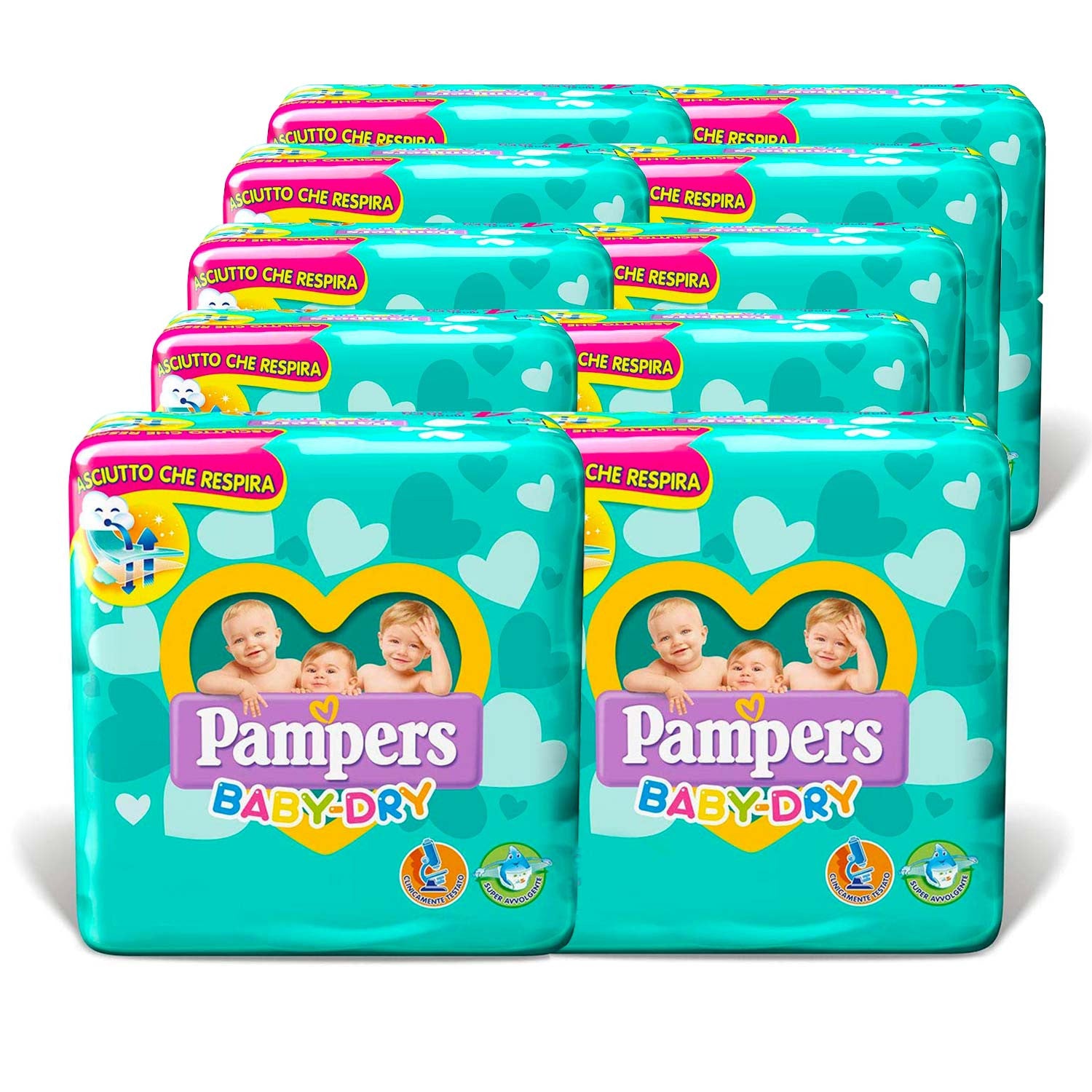 Pannolini Pampers Baby Dry - Confezione Risparmio