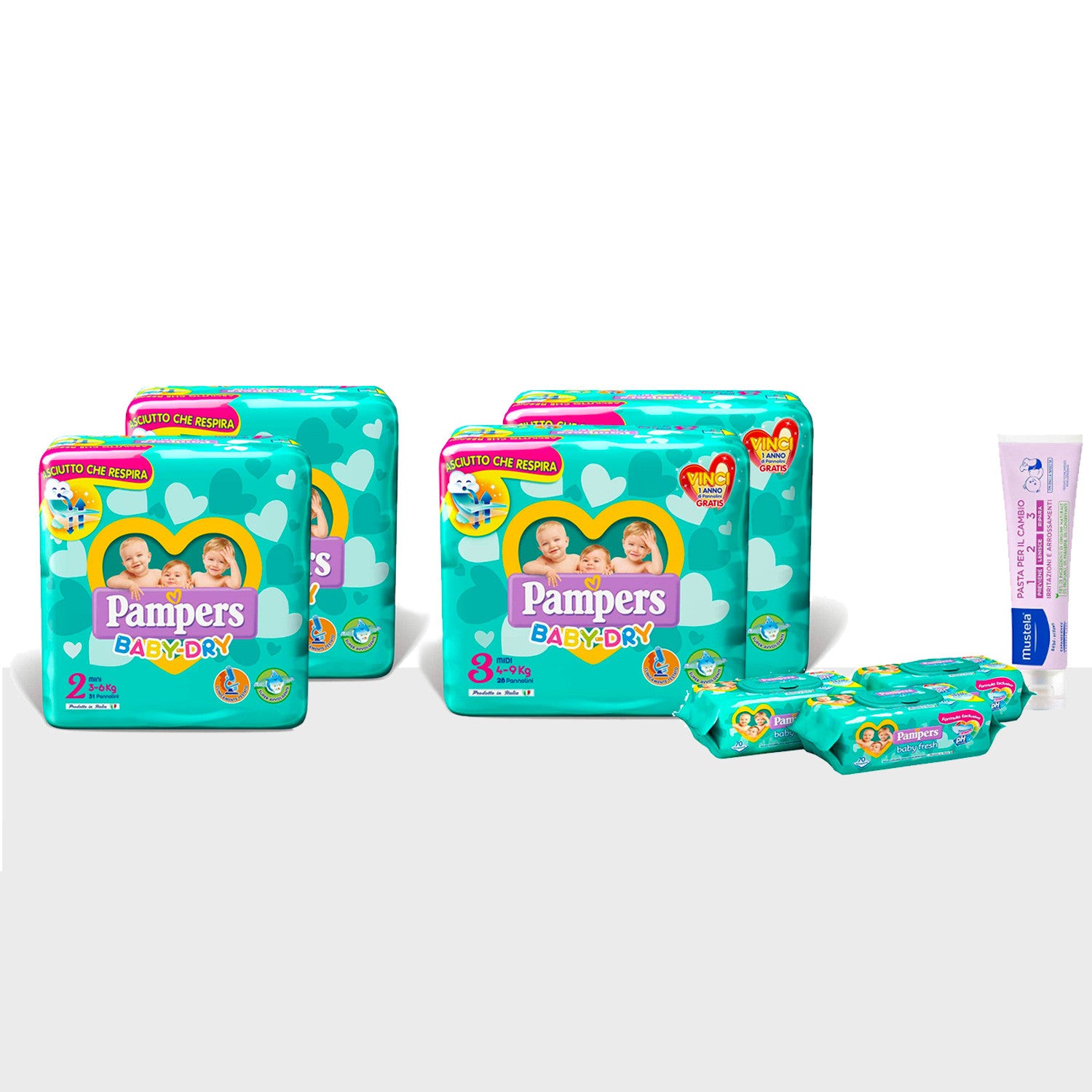 Kit Benvenuto al Mondo - Pampers Baby Dry