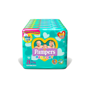 Pannolini Pampers Baby Dry Misura 3 - 120 pannolini