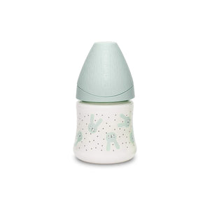 Biberon Hygge Baby Coniglio Pois Verde - Flusso Lento 120 ml