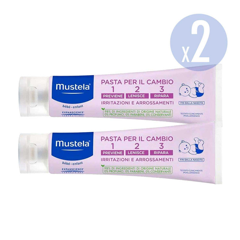 Pasta Per Il Cambio 1 2 3 Mustela - Confezione Risparmio