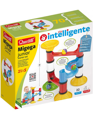 Quercetti-Migoga Junior Gioco con Pista per Biglie - 5