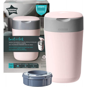 Sistema Avanzato di Smaltimento Pannolini Twist & Click - Rosa - 7