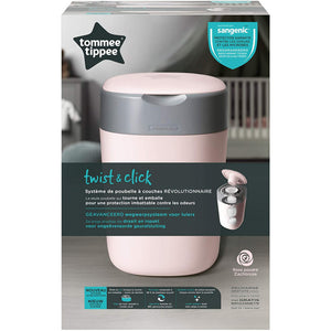 Sistema Avanzato di Smaltimento Pannolini Twist & Click - Rosa - 8