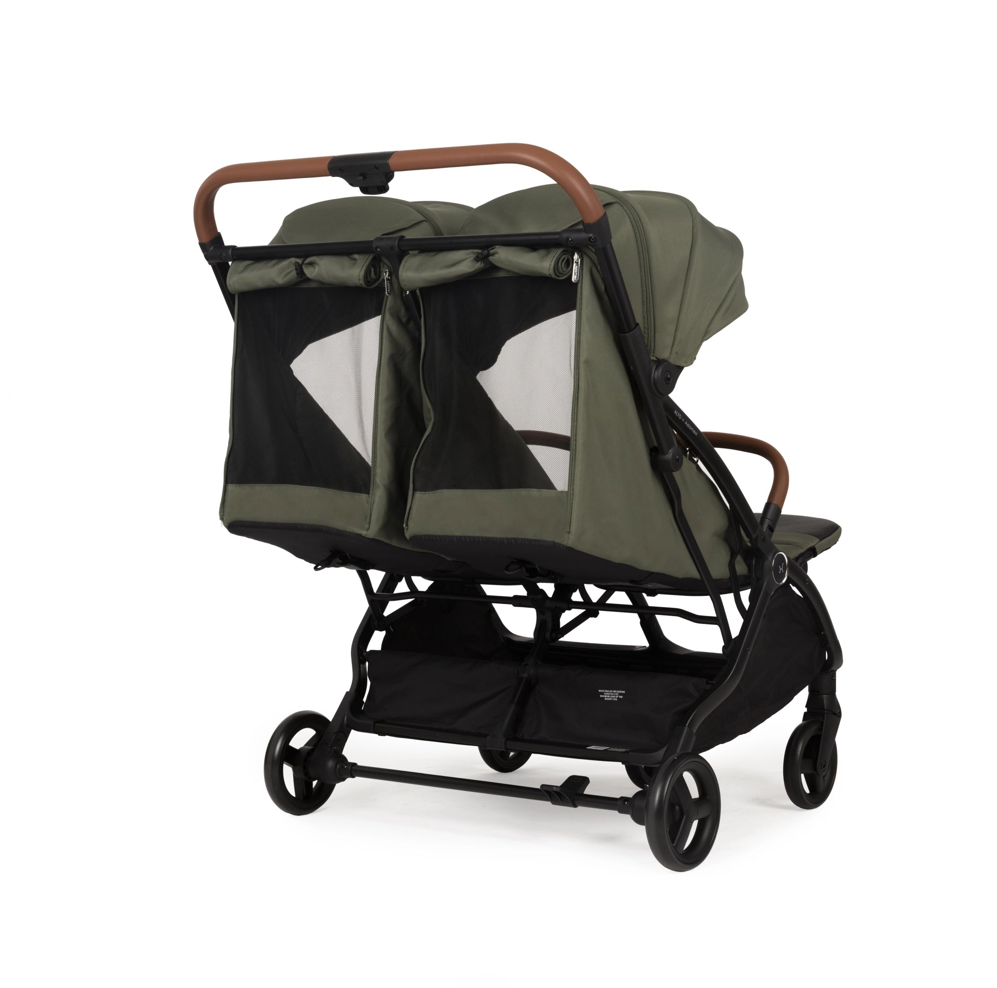 Passeggino Gemellare Adamex Alto Green - 4