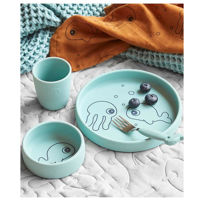 Set Pappa in Silicone - Amici del Mare Azzurro - 2