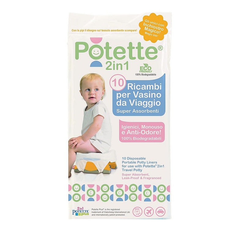 Ricambi per Vasino Potette 2in1 10 pezzi