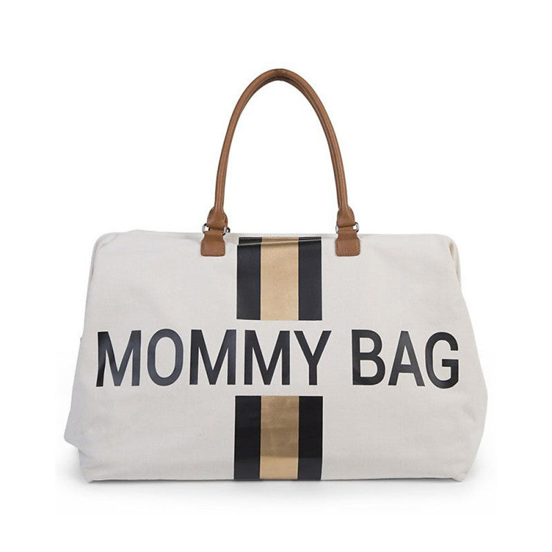 Borsa Mommy Bag - Nero-oro