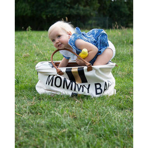 Borsa Mommy Bag - Nero-oro - 9
