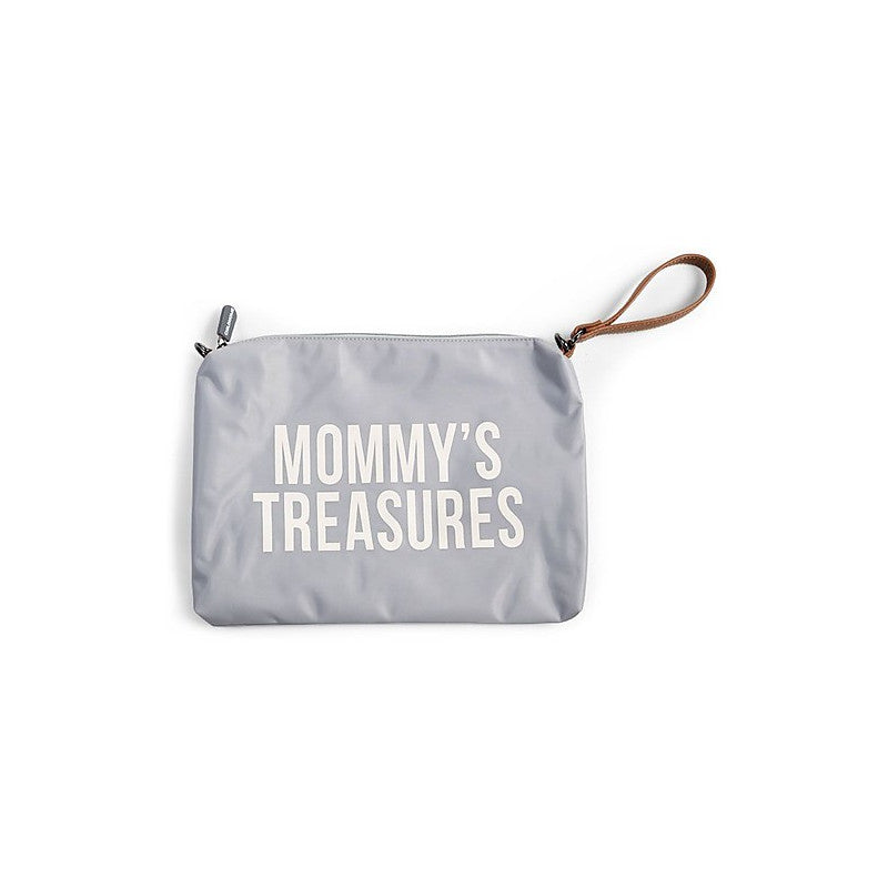 Mommy Treasures Pochette Bianco-grigio