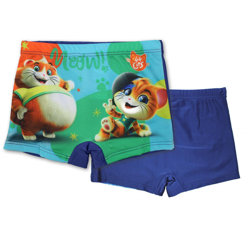 Costume Boxer 44 Gatti - Blu