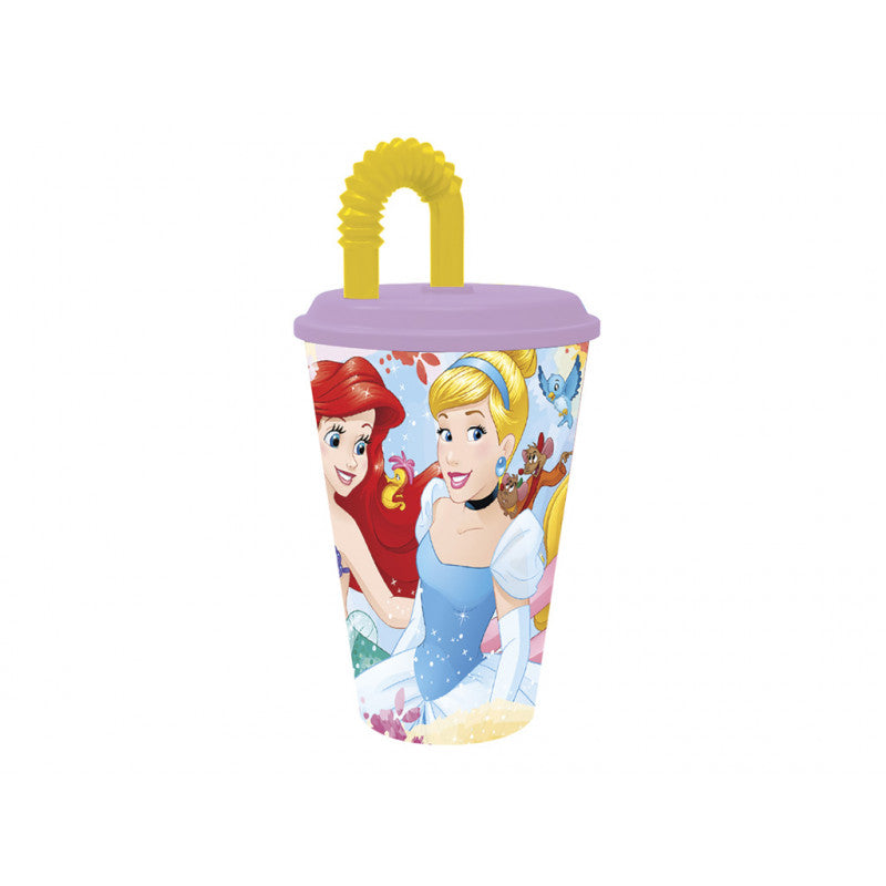 Bicchiere con Cannuccia Principesse