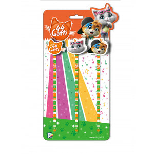 Set 3 Matite con gomma - 44 Gatti