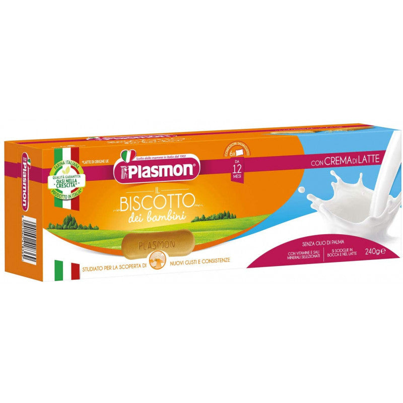 Biscotto Con Crema Latte Plasmon
