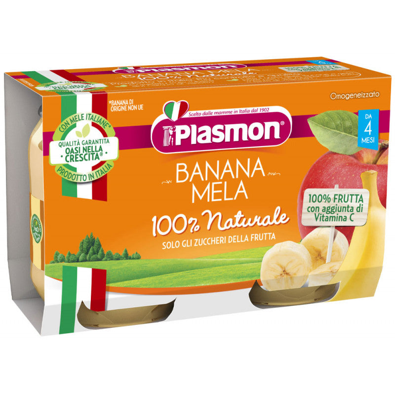 Omogeneizzato Banana Mela Plasmon