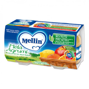 Omogeneizzato Mela Agrumi Mellin