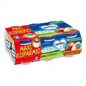Omogeneizzato Mela Mellin - 6 x 100 g