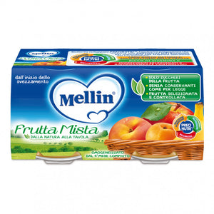 Omogeneizzato Frutta Mista Mellin