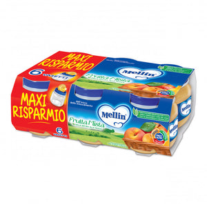 Omogeneizzato Frutta Mista Mellin - 6 x 100 g
