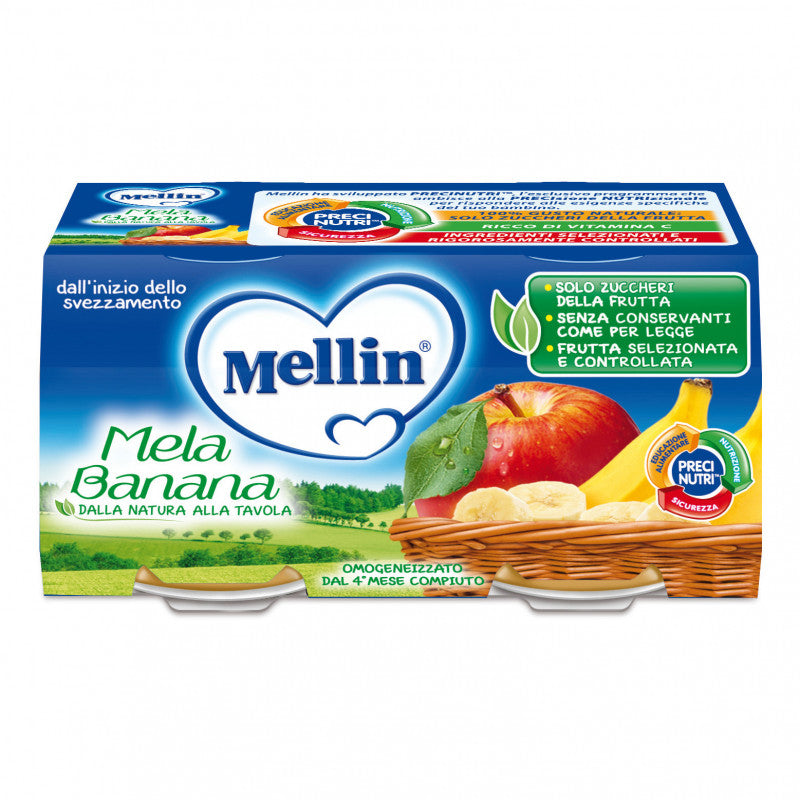 Omogeneizzato Mela Banana Mellin