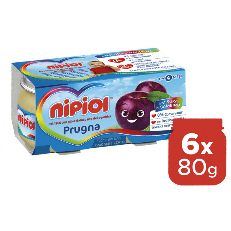Omogeneizzato Prugna Nipiol