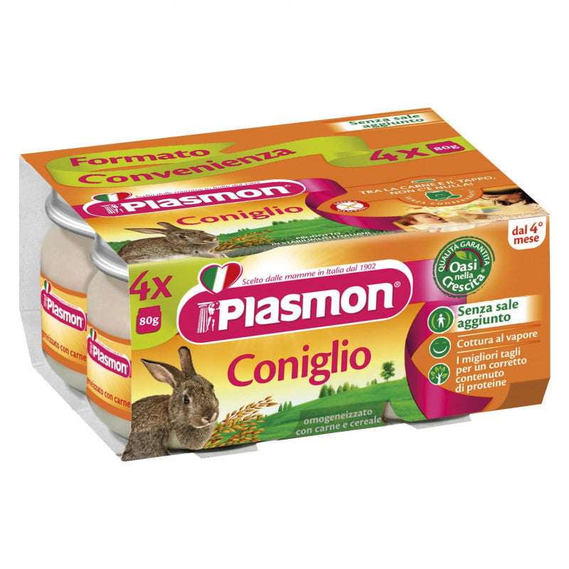 Omogeneizzato Coniglio Plasmon