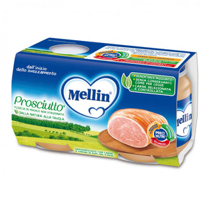 Omogeneizzato Prosciutto Mellin - 2 x 120 g