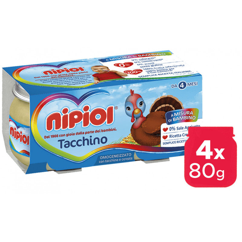 Omogeneizzato Tacchino Nipiol