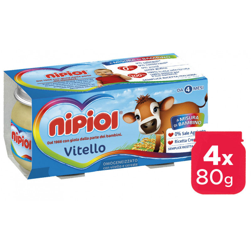 Omogeneizzato Vitello Nipiol