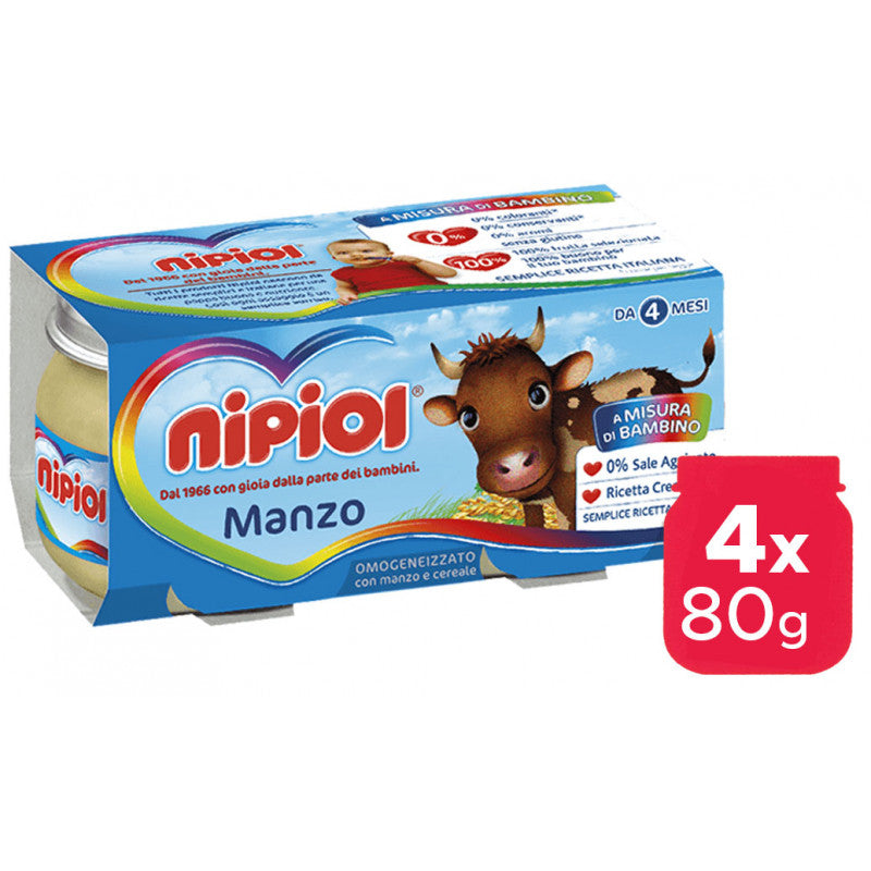 Omogeneizzato Manzo Nipiol