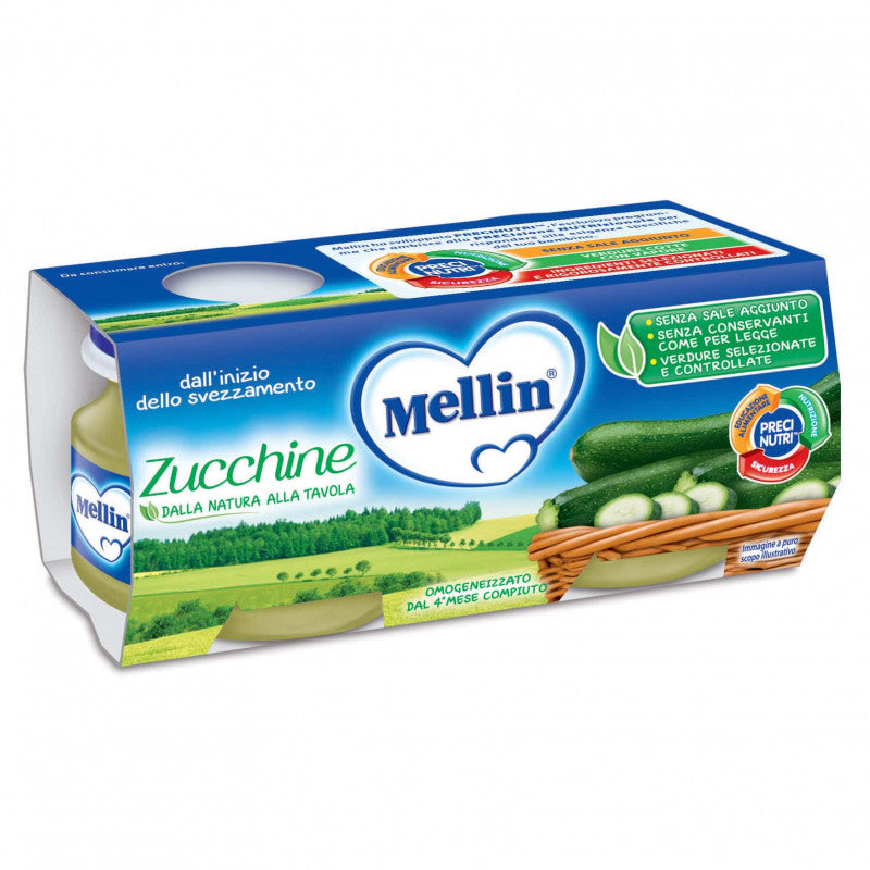Omogeneizzato Zucchine Mellin