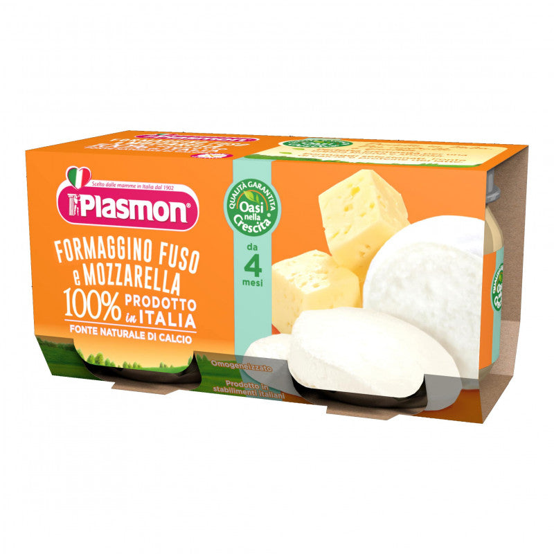 Omogeneizzato Formaggino Fuso e Mozzarella Plasmon