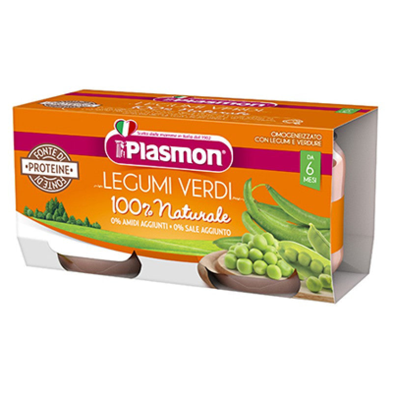 Omogeneizzato Legumi e Verdure Plasmon