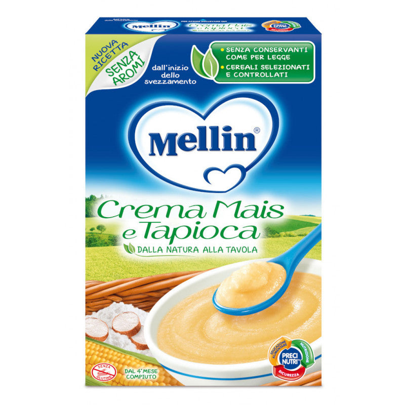 Crema Mais e Tapioca Mellin