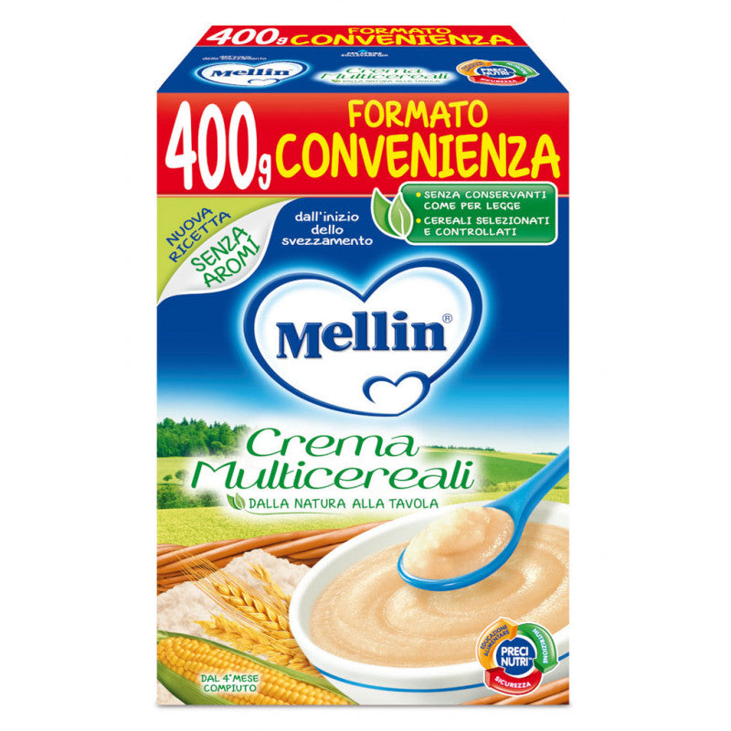 Crema Multicereali Mellin - 400 g
