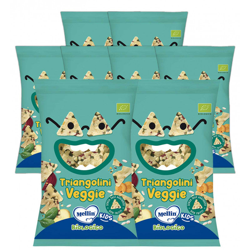Triangolini Veggie Mellin - 8 confezioni