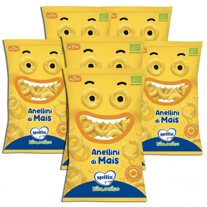 Anellini di Mais Mellin - 6 confezioni