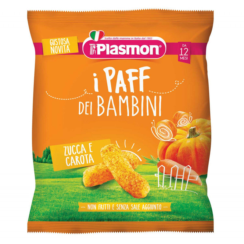 I Paff dei Bambini Plasmon - Zucca e carota