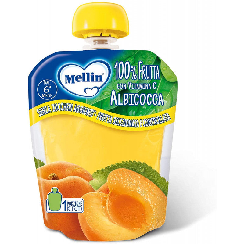 Merenda 100% Frutta Mellin - Albiccoca